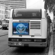Fólie na zádi vozu